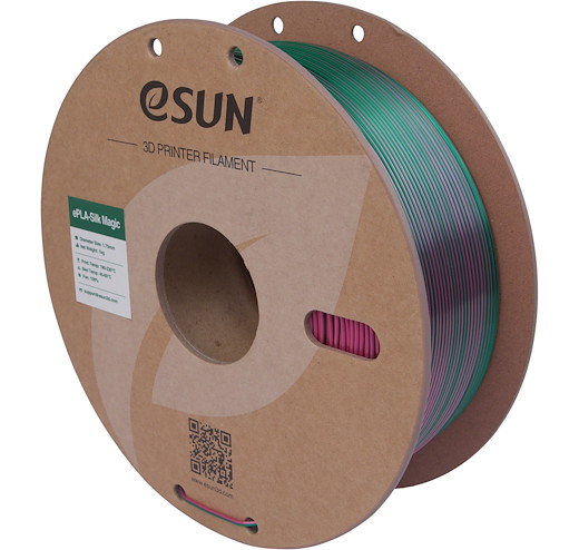 Filament PLA Silk Magic Green Pink 1.75mm