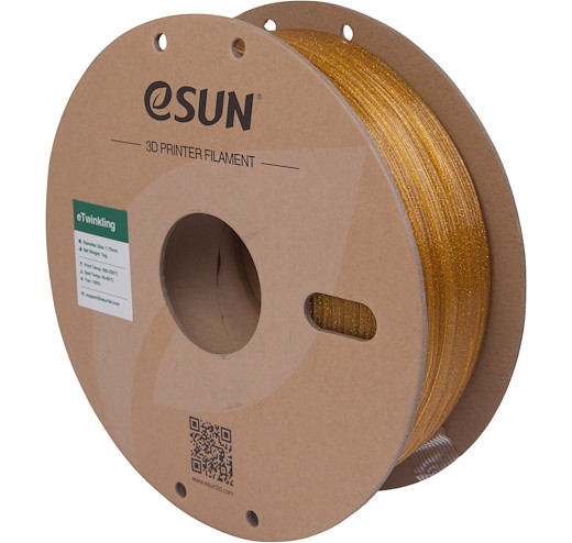 Filament PLA glitzernd Gold 1.75mm