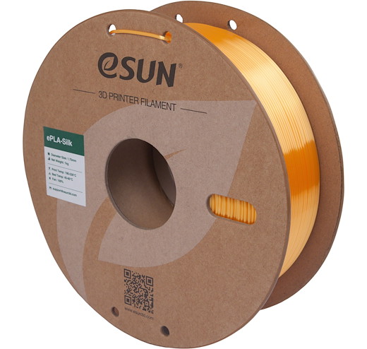 Filament PLA Silk Dark Yellow 1.75mm