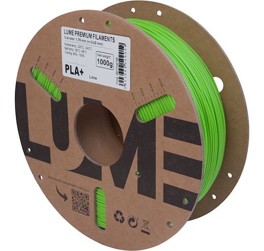 Filament PLA+ Lemon Grün 1.75mm