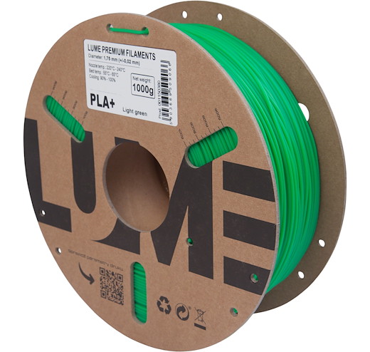 Filament PLA+ Hell-Grün 1.75mm