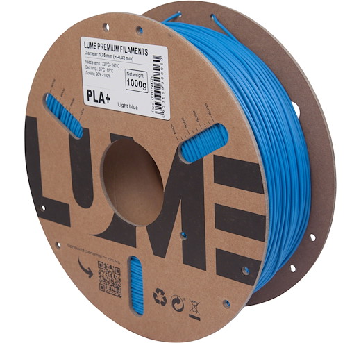 Filament PLA+ Hellblau 1.75mm