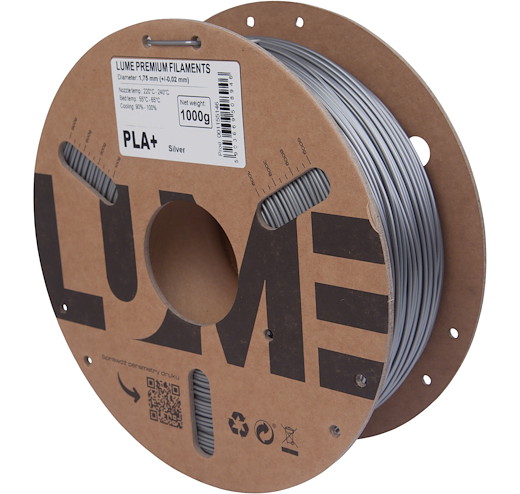 Filament PLA+ Silber 1.75mm