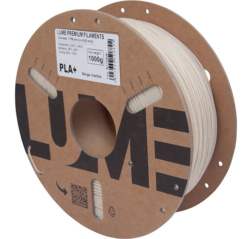 Filament PLA+ Beige Marmor 1.75mm