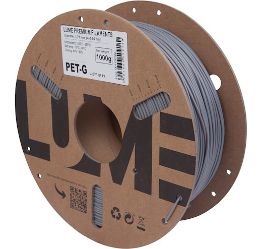 Filament PET-G Hellgrau 1.75mm