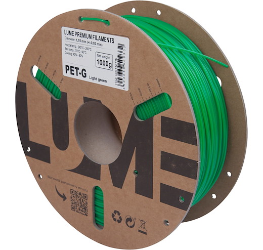 Filament PET-G Hell-Grün 1.75mm