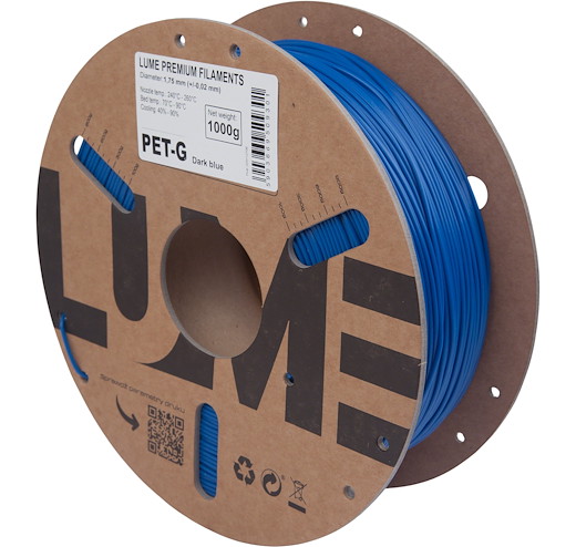 Filament PET-G Dunkel-Blau 1.75mm