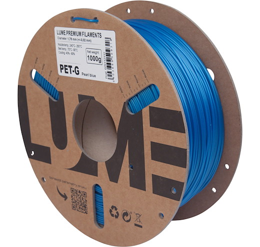 Filament PET-G Perlen-Blau 1.75mm