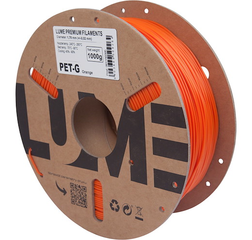 Filament PET-G Orange 1.75mm