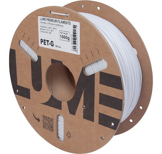 Filament PET-G Weiss 1.75mm