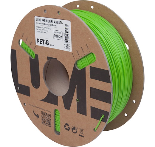 Filament PET-G Lemon Grün 1.75mm