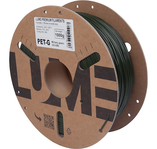 Filament PET-G Militär Grün 1.75mm