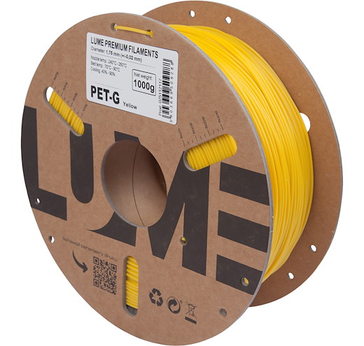 Filament PET-G Gelb 1.75mm