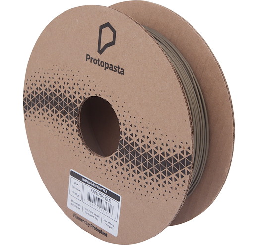 Filament Stainless Steel powder PLA Gold 1.75mm